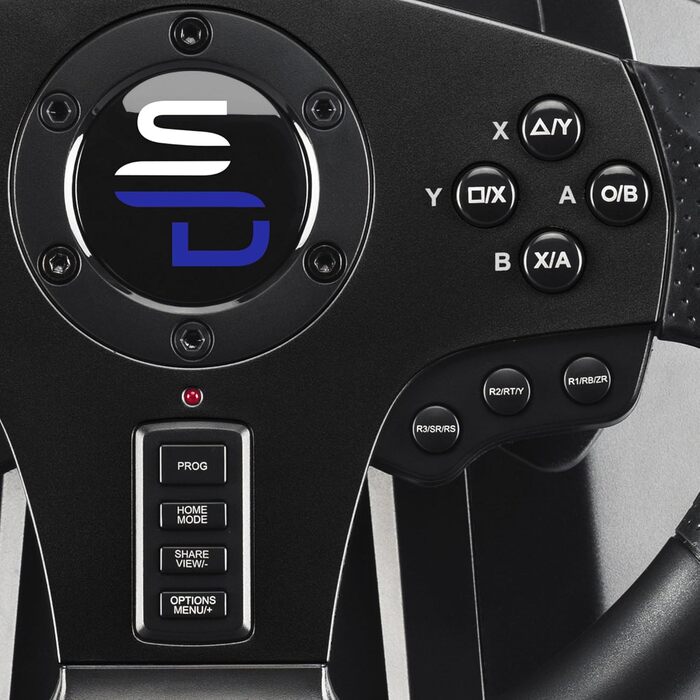 Руль для гонок Superdrive Gs850-X з ручним перемиканням передач, 3 педалі, пелюстки перемикання для Xbox Series X/S, PS4, Xbox One (програмований для всіх ігор)