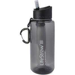 LifeStraw Go 650ml (1000ml, Grey)