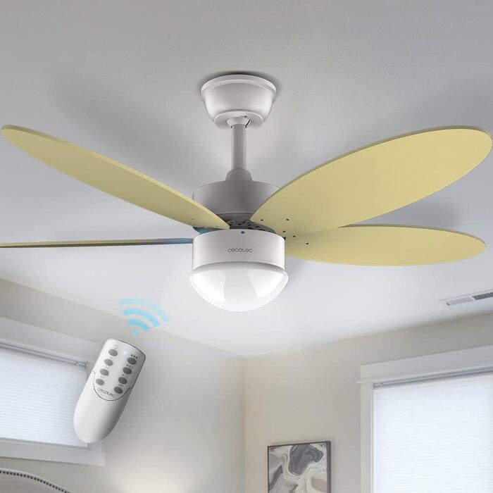 Стельовий вентилятор Cecotec EnergySilence Aero 4260 SunLight 42 дюйми з LED підсвіткою та пультом ДУ