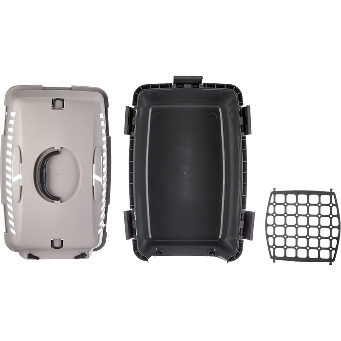 Транспортний бокс Trixie Capri 1, XS (32x31x48 см), темно-сірий/світло-сірий