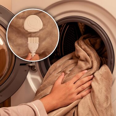 Електрична ковдра Cecotec HeatConfort ThermalBlanket (160x130) з автоматичним вимкненням, 9 температурних режимів та м'яким флісом