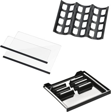 Міні-холодильник 76L з морозильною камерою, чорний, для напоїв та продуктів