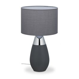 Приліжковий світильник Relaxdays Touch oval XL