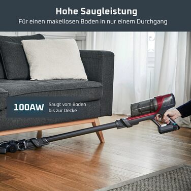 Пылесос Rowenta X-Pert 6.60 Animal: аккумуляторный, без мешка, для уборки шерсти домашних животных, с LED-насадкой, RH6878