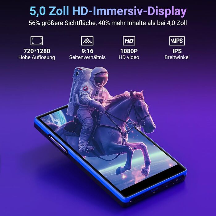 MP3 плеєр Mechen 160GB Android 5