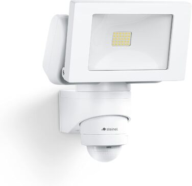 Steinel LED Outdoor Floodlight LS 150 S white, 240° motion sensor, max. 12 m range, 14.7 W, adjustable, 1375 lm, 4000 K