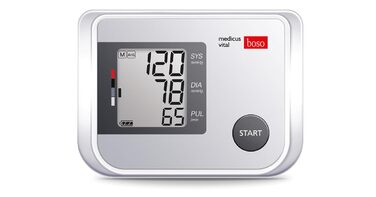 Тонометр BOSO medicus vital для вимірювання артеріального тиску на плечі, 1 шт.