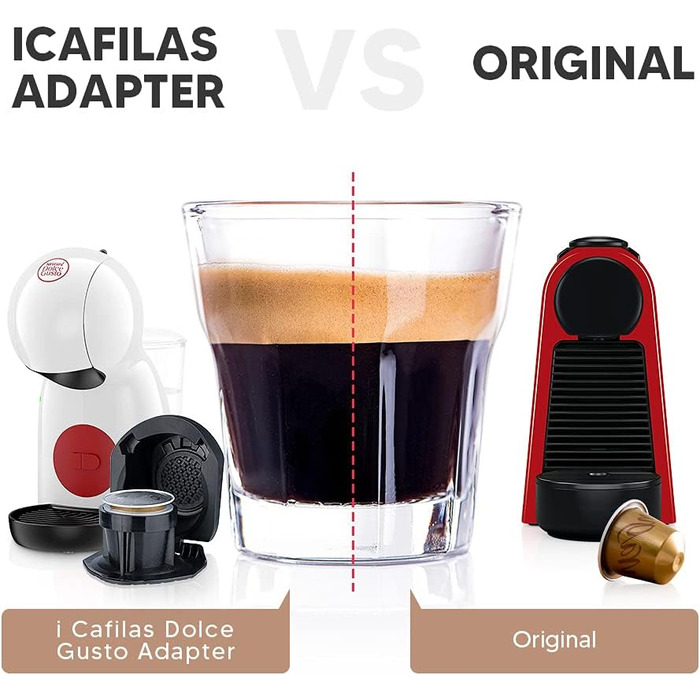 Адаптер-держатель капсул YIGEBAG для кавомашин Dolce Gusto та Nespresso
