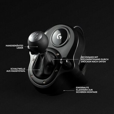 Руль Logitech G29 Driving Force з Force Feedback, 900° обертання, шкіряне покриття, педалі з нержавіючої сталі, сумісний з PS4/PS3/PC/Mac