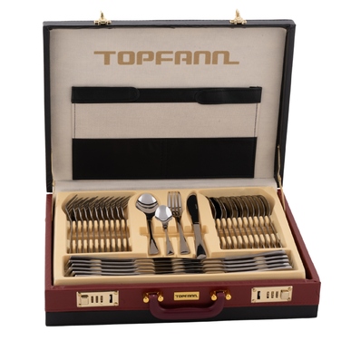 Набір столових приборів Topfann Iris, 72 предмети