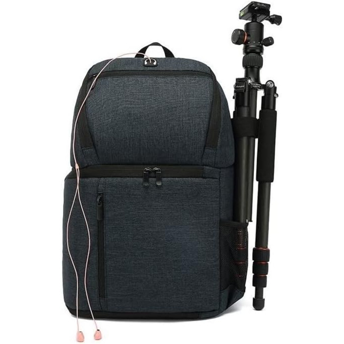 LEEMASING Рюкзак для фотоапарата Outdoor, водонепроникний, для DSLR, чоловічий/жіночий, для подорожей та походів