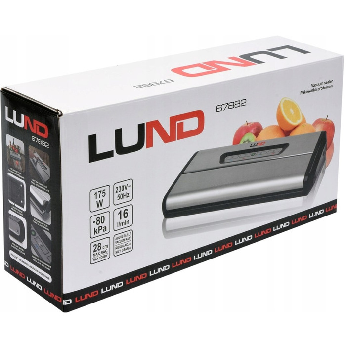 Вакууматор для продуктів LUND 67882, 175 Вт