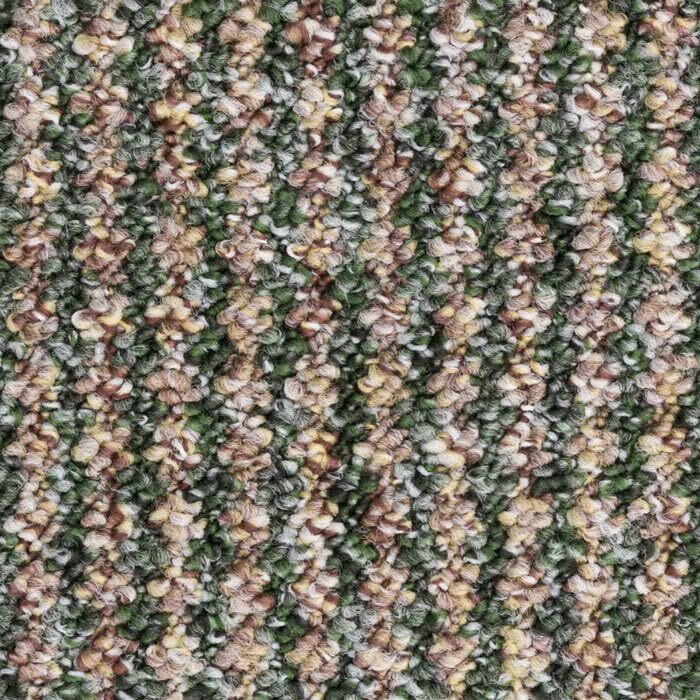 Сходинкові килимки Kettelservice-Metzker Gera Halbrund (15 шт.) - набір для сходів, зелені