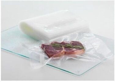 FoodSaver FSB4802-I Vacuum Bags, 48-Piece, 20.7x29.2 cm / Food-Grade Foil Bags / Vacuum Sealer Bags, Reusable