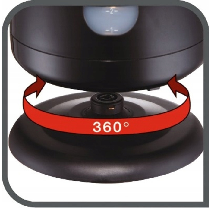 Електричний чайник Tefal KO2998, 2400 Вт, 1,5 л, чорний