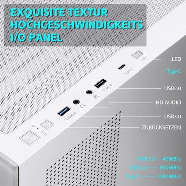 darkFlash DS900: Корпус для ПК ATX Mid-Tower з 4 PWM ARGB-вентиляторами, подвійна скляна панель, підтримка радіаторів водяного охолодження 360mm, USB Type-C, чорний