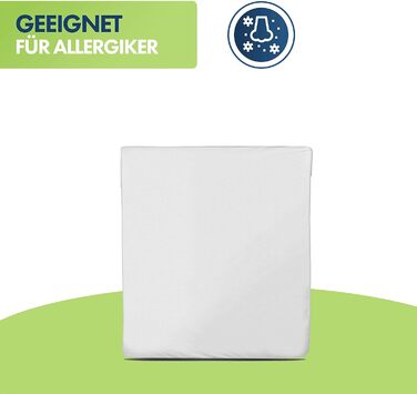 Sensalou Mattress Cover Zippered Encasing for Allergy Sufferers - 180 x 200 cm