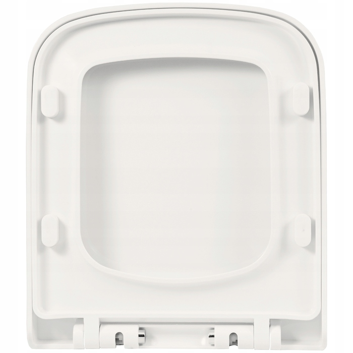 Кришка-сидіння для унітаза Aqui square, білий duroplast