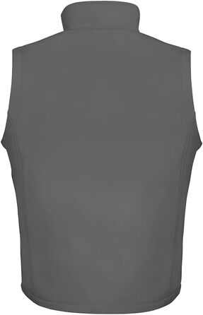 Унісекс жилет Softshell Result R232m для друку, темно-синій, розмір 4XL