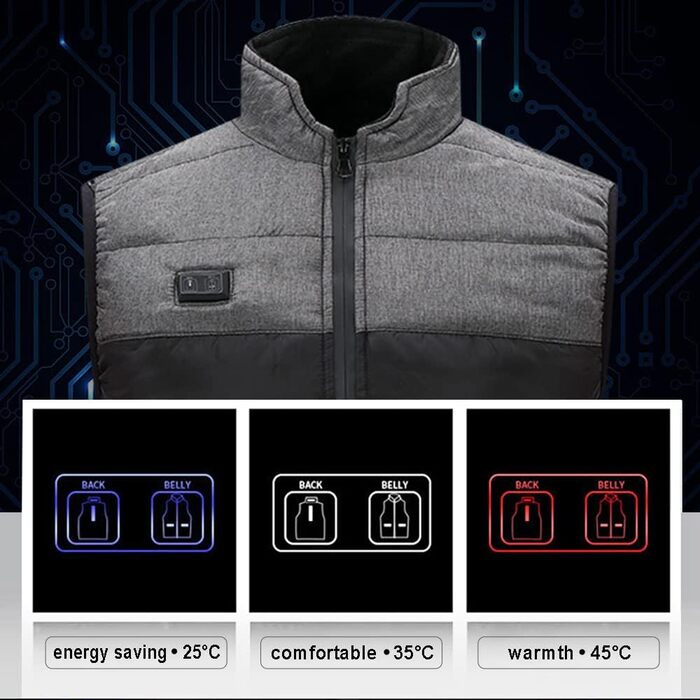 Обогревна жилетка для чоловіків USB, унісекс, тепла електрична жилетка для жінок, жилетка з підігрівом, обігрівальна жилетка, жилетка з пухом