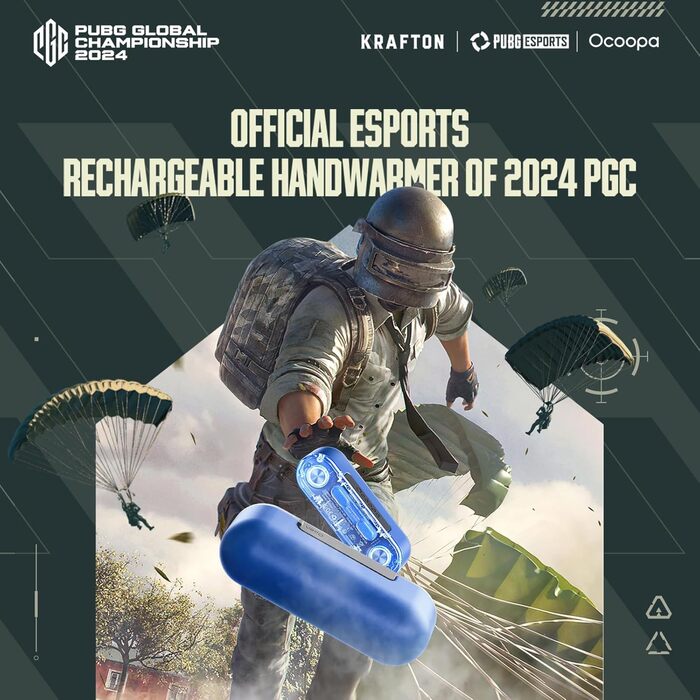 Електричні грілки для рук OCOOPA MagTwins UT2s, 10000 mAh, 4 режими нагріву, 2 шт., чорний