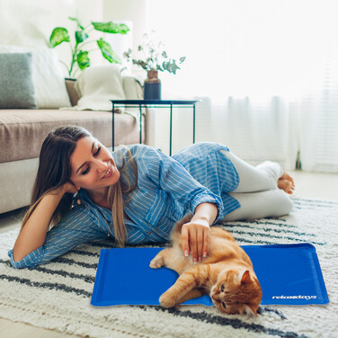 Relaxdays Blue Cooling Mat for Dogs