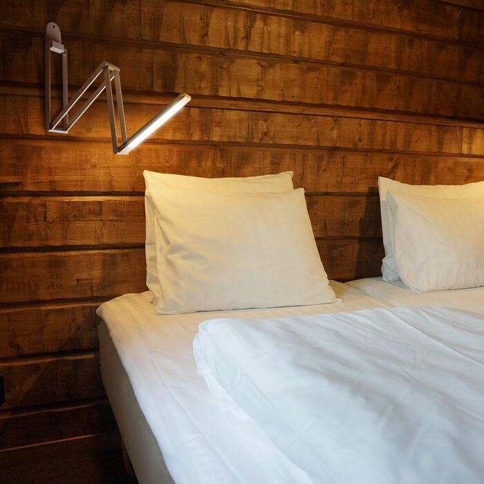 LED лампа настільна ELZO з регулюванням яскравості та гнучкою ніжкою, срібна