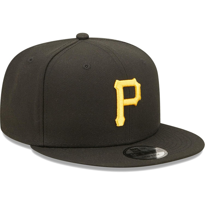 Кепка New Era 59Fifty MLB NBA з логотипом Pittsburgh Pirates, чорна