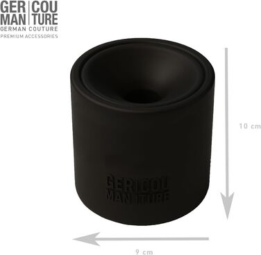 Попільничка для IQOS ILUMA PRIME, TEREA, Heets, Glo Hyper Pro Air, Ploom X evo - German Couture Keramik (Чорний, Багатобарвний)