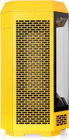 Корпус ПК Thermaltake The Tower 600 ATX з вертикальним дизайном, 3 скляні панелі, 2 вентилятори 140mm, підтримка радіаторів 420/360mm, USB-C, білий (Bumblebee)