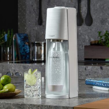 SodaStream AquaSpark Terra White - Набір 3 шт. (2 x 1л + 1 x 0.5л) + Цилиндр CO2 (60л)