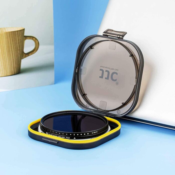 JJC 67mm змінний ND-фільтр (ND2 - ND2000): нейтральний, 18-шарова покриття, HD скло, для DSLR, пейзажна фотографія