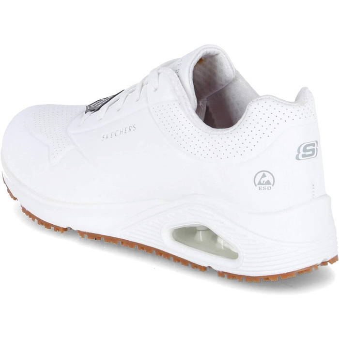 Черевики Skechers UNO SR для жінок, робочі кросівки, білі, синтетика (35.5 EU)