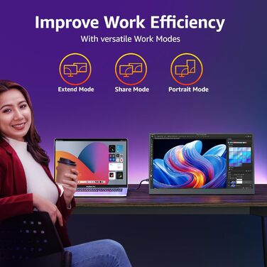 Портативний монітор CoCoPar 18.5