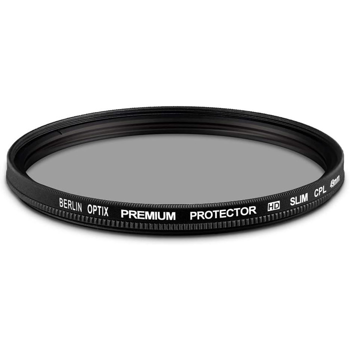 Berlin Optix CPL Поляризаційний фільтр 49mm - для чітких та якісних фотографій