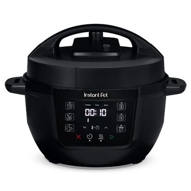 Мультиварка Instant Pot 3.8L 7-в-1 Smart Cooker - мультикухня, рисоварка, сковорода, йогуртниця, пароварка, підігрівач їжі, чорний