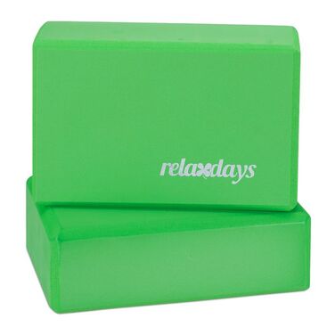 Relaxdays Yoga Block Set of 2