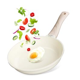 Сковорода керамічна антипригарна 28 см для індукції, сковорода для омлету та смаження