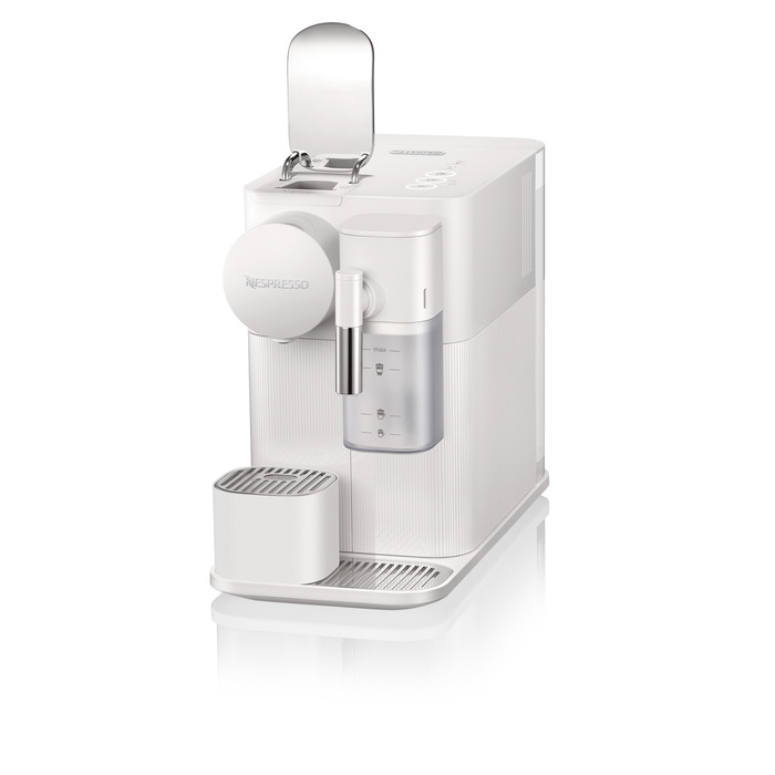 Капсульна кавомашина DeLonghi Nespresso Lattissima One EN510.W, 1450 Вт, 19 бар