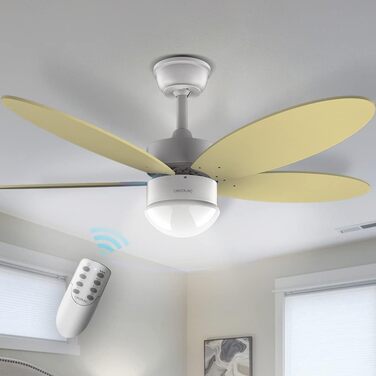 Стельовий вентилятор Cecotec EnergySilence Aero 4260 SunLight 42 дюйми з LED підсвіткою та пультом ДУ