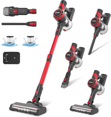 Акумуляторний пилосос Stanew ST-609: 4-в-1, бездротовий, 150W, 22.2V, 40 хв роботи, 800 мл, для килимів, шерсті тварин, авто