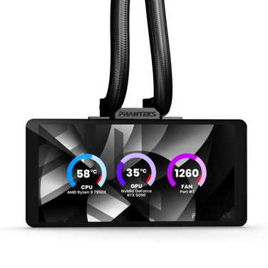 Система рідкого охолодження PHANTEKS Glacier One 360M25 LCD AiO