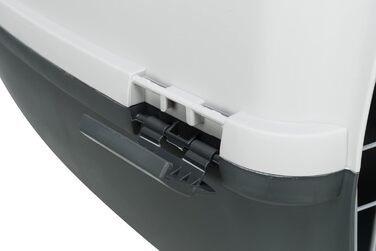 Тріксі переносна клітка Capri Open Top, сіра, розмір S (40x38x61 см), 1 шт.