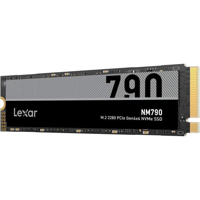 Lexar SSD NM790 2TB: Швидкий NVMe PCIe Gen4x4 SSD для PS5, ПК та ноутбуків