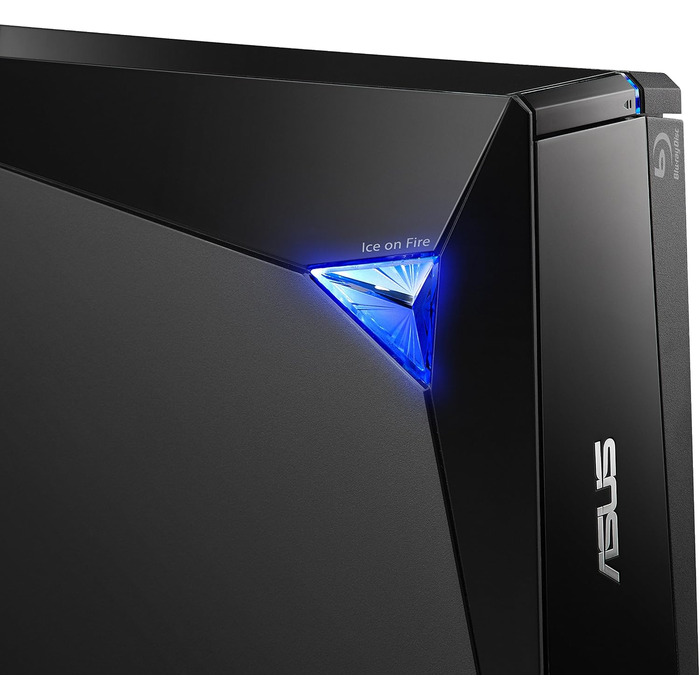 Зовнішній Blu-ray привід ASUS TurboDrive BW-16D1X-U з USB 3.2 Gen 1, підтримкою M-Disc, для Windows та macOS