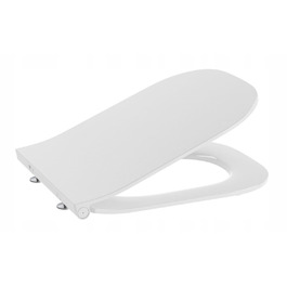 Сидіння для унітазу Roca Gap Square Slim з мікроліфтом, біле, дюропласт