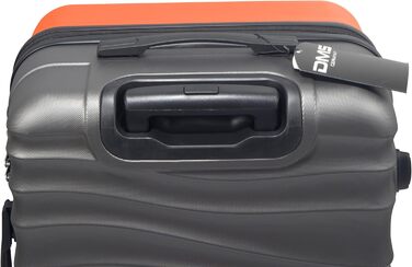 Набір валіз DMS® 7-елементів: 3 валізи (M/L/XL) з ABS-пластику, 360° колеса, кодовий замок + 4 чохли для одягу. Легкі, міцні, розширювані, для подорожей та бізнесу (Помаранчевий)