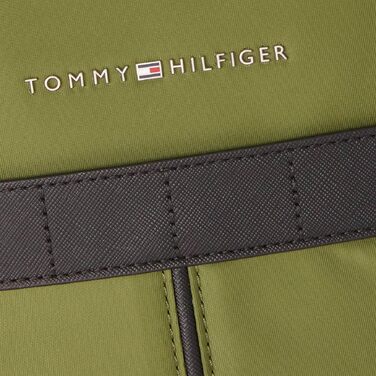 Чоловіча сумка-месенджер Tommy Hilfiger Elevated Nylon Mini Reporter (AM0AM10944), зелена (Mentor Green)