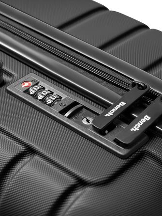 Набір валіз Hartgepäck Seattle 3 шт. | Чорний колір | ABS, 4 колеса, TSA-замок | Розмір M (69 см)