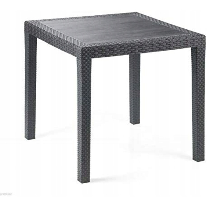 Квадратний стіл з пластику Ipae Progarden, 79 x 79 x 72 см